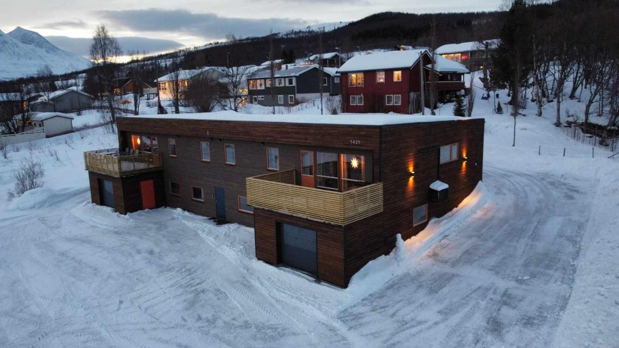 Tromso Stunning Luxury Apart A Larseng Exterior photo