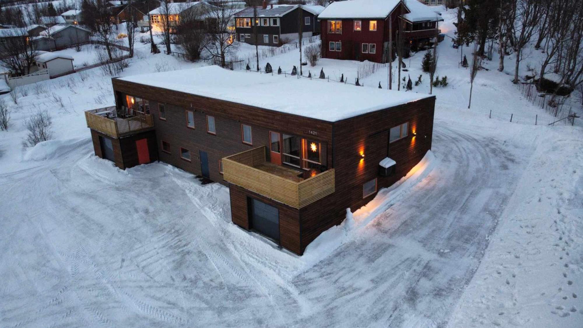 Tromso Stunning Luxury Apart A Larseng Exterior photo