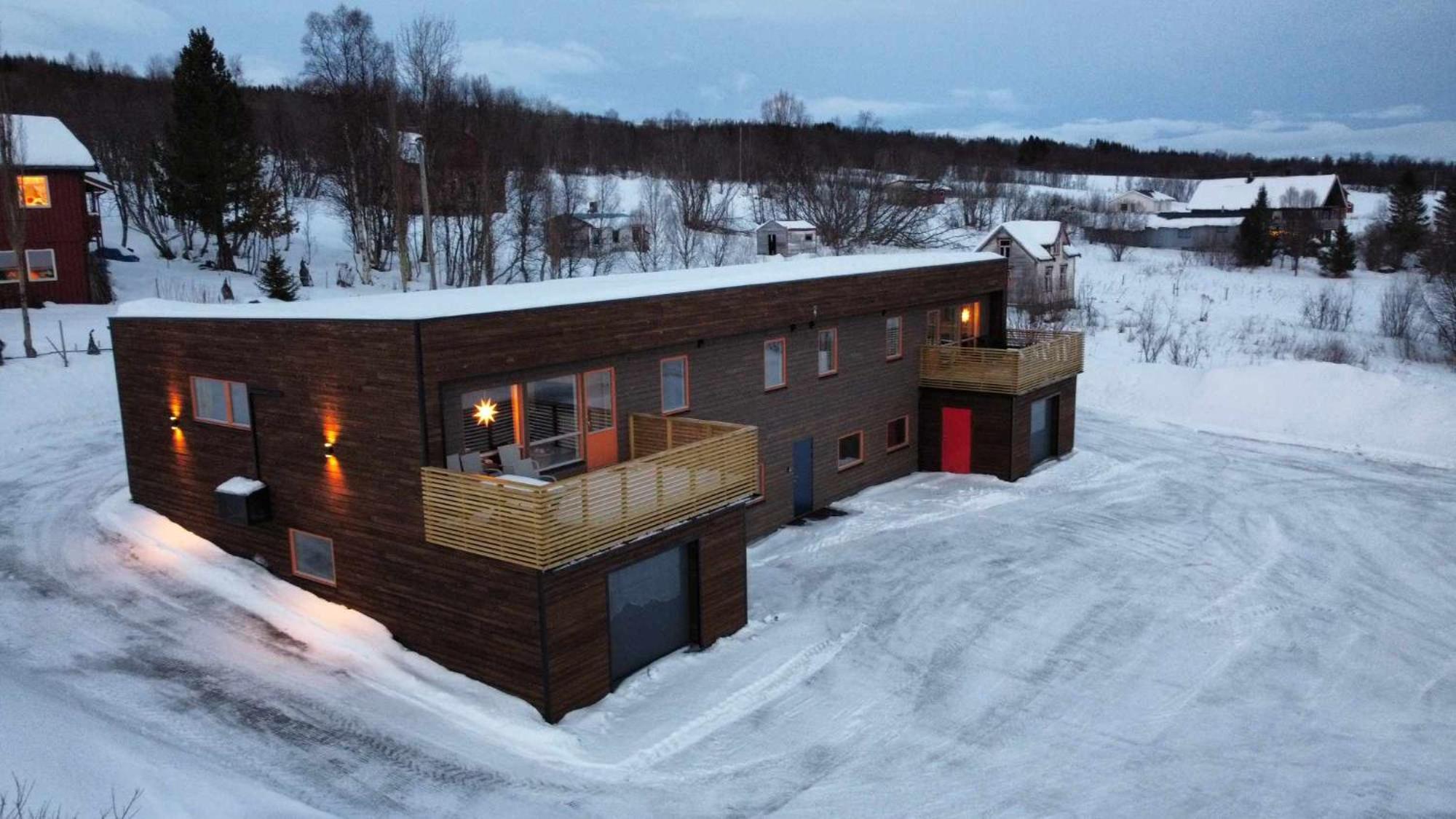 Tromso Stunning Luxury Apart A Larseng Exterior photo